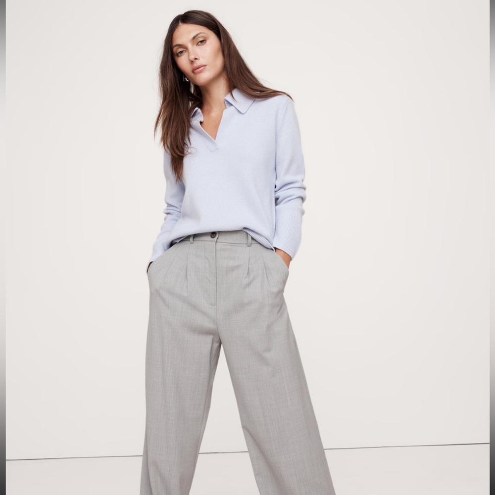 Cashmere Sweater Polo